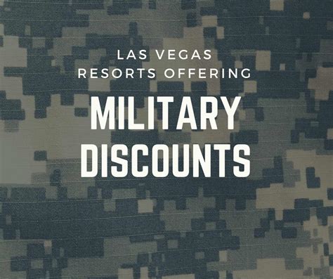 vegas hotels with veterans discount.